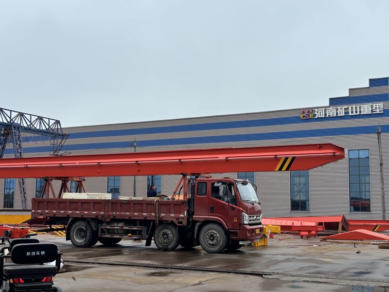 電動單梁起重機 LD5t-17m 制作完成  裝車發出